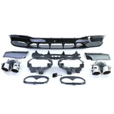 Mercedes CLA C118 2019-2023 Diffusore AMG CLA45S Look - autorivallo