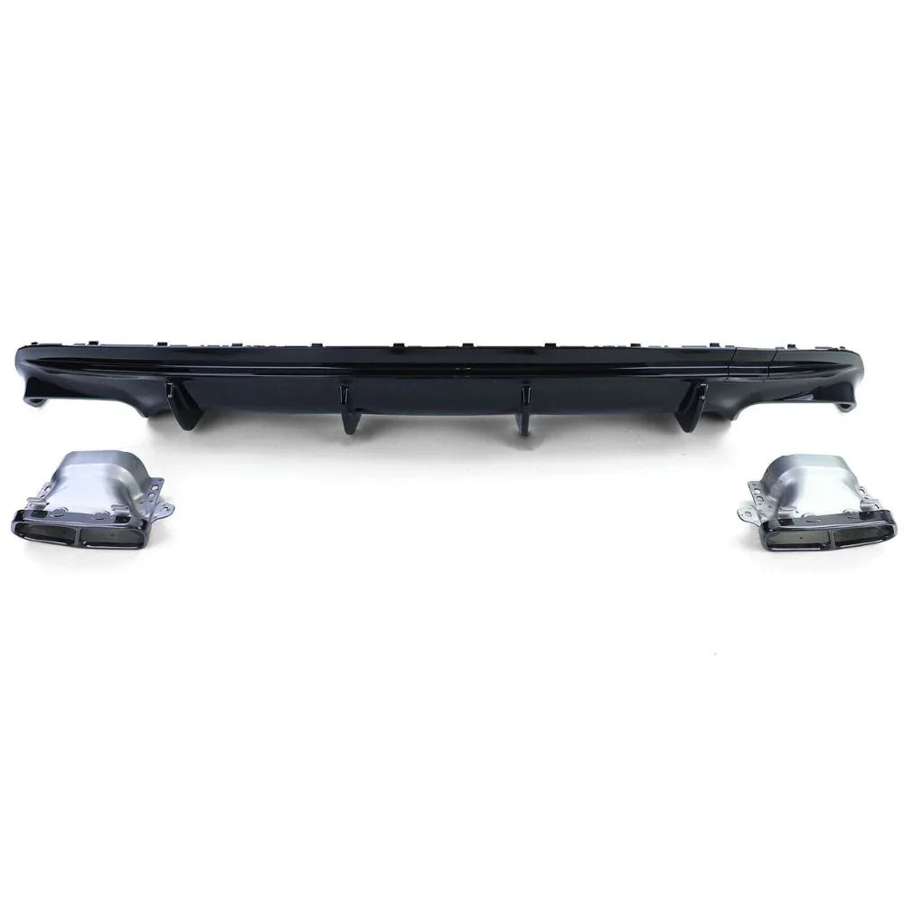 Mercedes CLA W117 2013-2018 AMG Line Diffusore CLA45 Look - autorivallo
