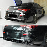 Mercedes CLA W118 2019-2023 AMG Line Diffusore 45S Look - autorivallo