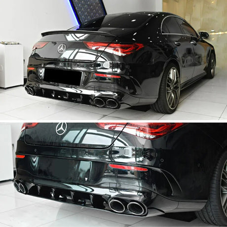 Mercedes CLA W118 2019-2023 AMG Line Diffusore 45S Look - autorivallo