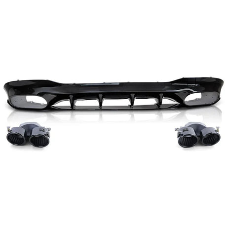 Mercedes CLA W118 2019-2023 AMG Line Diffusore 45S Look - autorivallo