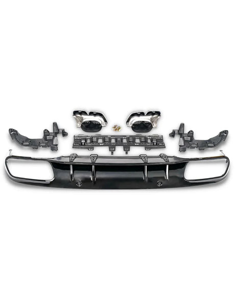 Mercedes C205 A205 2014-2021 Diffusore AMG Line C63S Look - autorivallo