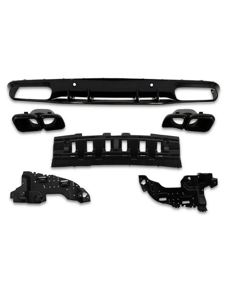 Mercedes C205 A205 2014-2021 Diffusore AMG Line C63S Look - autorivallo