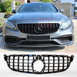 Mercedes W205 C63 AMG 2018-2021 Griglia Radiatore GTR Look - autorivallo