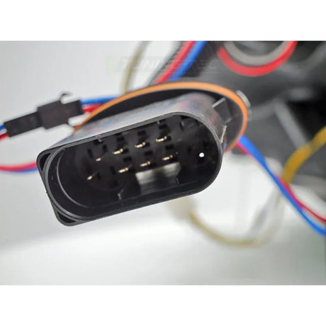Mercedes C W205 2014-2018 Fari Anteriori LED Neri Lightube - autorivallo
