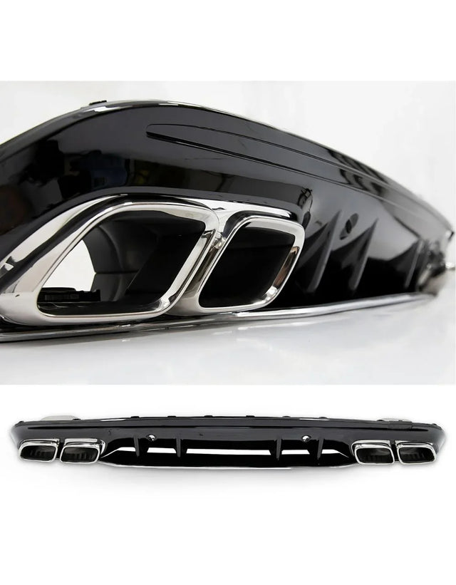 Mercedes C W205 S205 2014-2018 Diffusore Posteriore Linea AMG - autorivallo