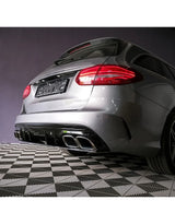 Mercedes C W205 S205 2014-2018 Diffusore Posteriore Linea AMG - autorivallo