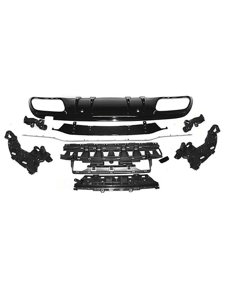 Mercedes C W205 S205 2014-2018 Diffusore Posteriore Linea AMG - autorivallo