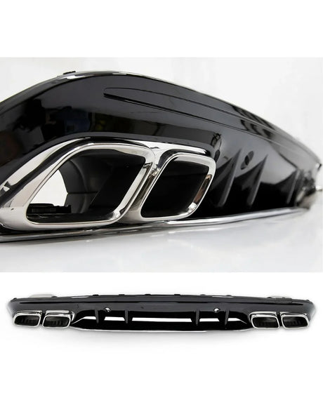 Mercedes C W205 2014-2021 Diffusore Posteriore AMG Line Sport - autorivallo