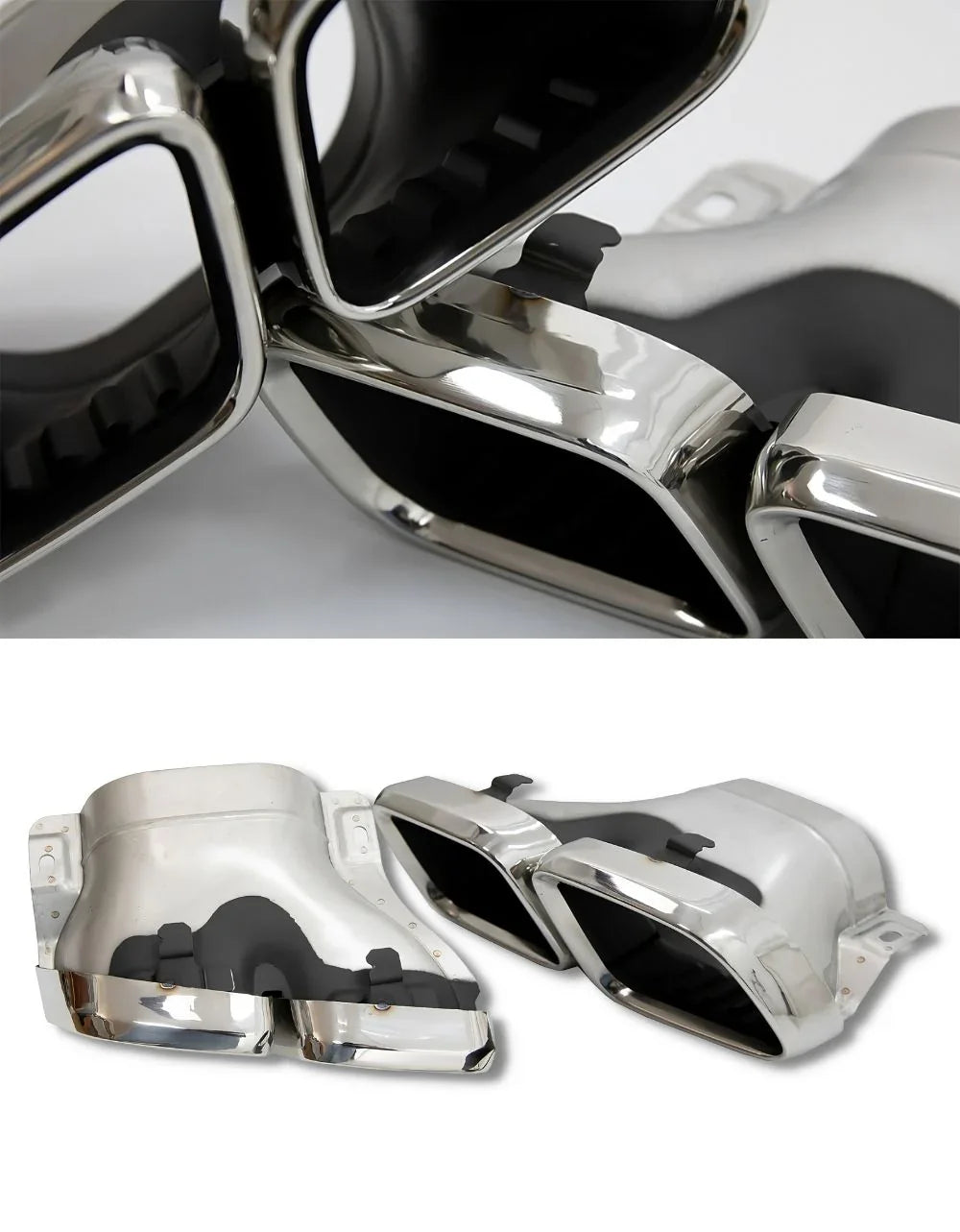 Mercedes C W205 2014-2021 Diffusore Posteriore AMG Line Sport - autorivallo