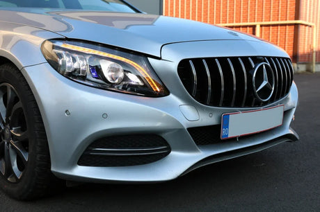 Mercedes Classe C W205 S205 2014-2018 Fari Anteriori Full LED - autorivallo