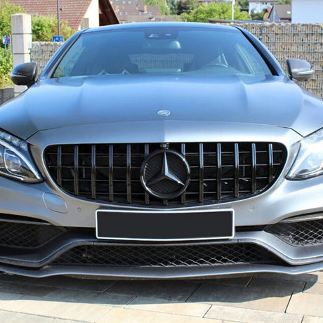 Mercedes C63 AMG W205 14-21 Griglia Anteriore GTR Look Nero - autorivallo