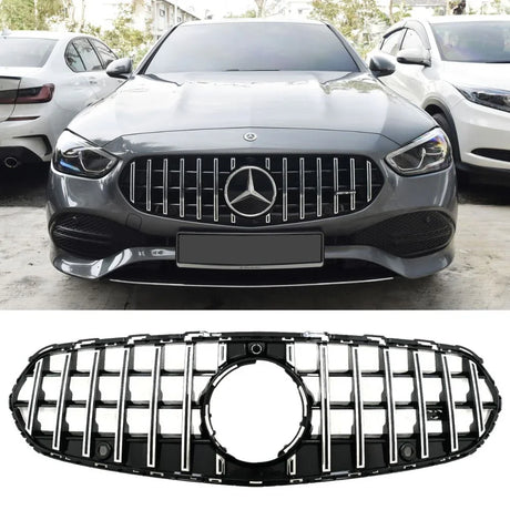 Mercedes C W206 S206 2021-2025 Griglia Anteriore AMG C63 Look - autorivallo