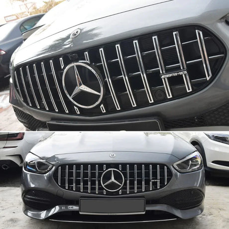 Mercedes C W206 S206 2021-2025 Griglia Anteriore AMG C63 Look - autorivallo