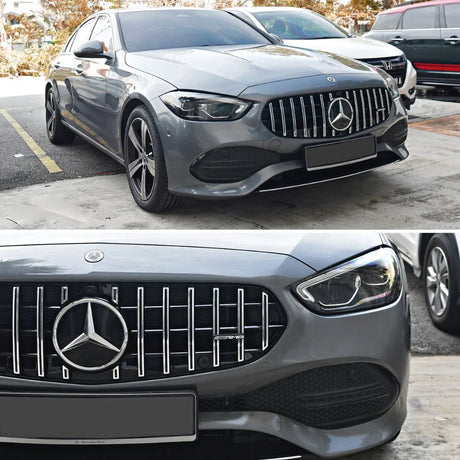 Mercedes C W206 S206 2021-2025 Griglia Anteriore AMG C63 Look - autorivallo
