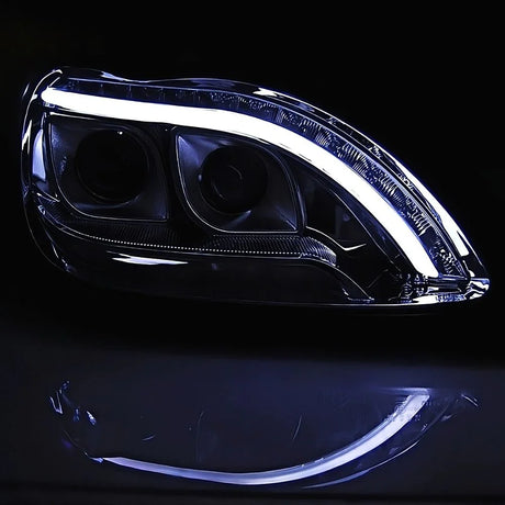 Mercedes Classe S W220 98-05 Fari Anteriori a LED Lightube - autorivallo