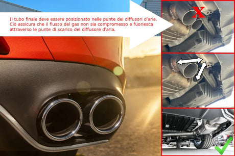 Mercedes E C238 A238 AMG Line Diffusore Estrattore E53 Look - autorivallo