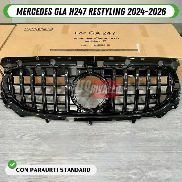 Mercedes GLA H247 (2023+) Griglia Anteriore GTR AMG Look - autorivallo