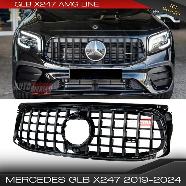 Mercedes GLB X247 2019-2023 Griglia Anteriore AMG GTR Look - autorivallo