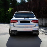 Mercedes GLC X253 SUV 16-19 AMG Line Diffusore AMG 63S Look - autorivallo