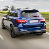 Mercedes GLC X253 SUV 16-19 AMG Line Diffusore AMG 63S Look - autorivallo