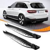 Mercedes GLC X253 C253 2015-2019 Pedane Laterali in Alluminio - autorivallo