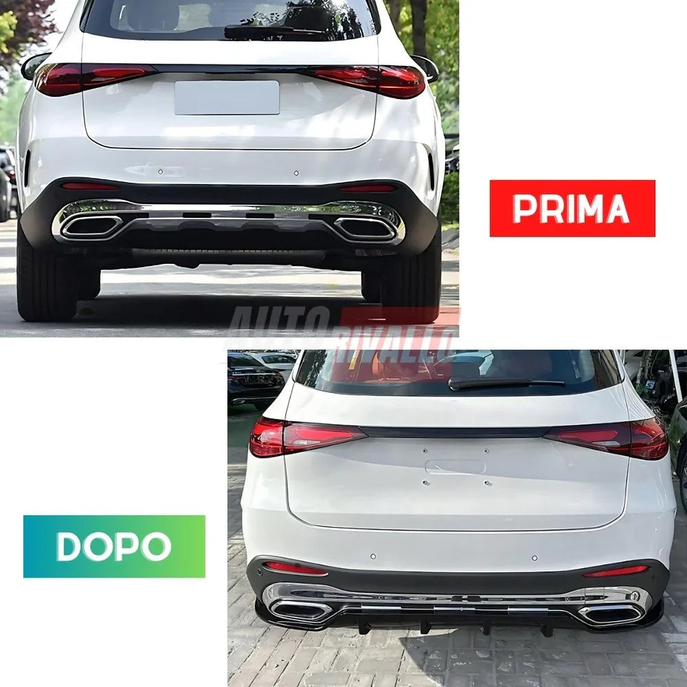 Mercedes GLC X254 C254 2022- Diffusore Sotto Paraurti AMG - autorivallo