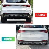 Mercedes GLC X254 C254 2022- Diffusore Sotto Paraurti AMG - autorivallo