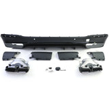 Mercedes GLE W167 2019-2023 AMG Line Diffusore Posteriore Nero - autorivallo