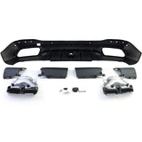 Mercedes GLE W167 2019-2023 AMG Line Diffusore Posteriore Nero - autorivallo