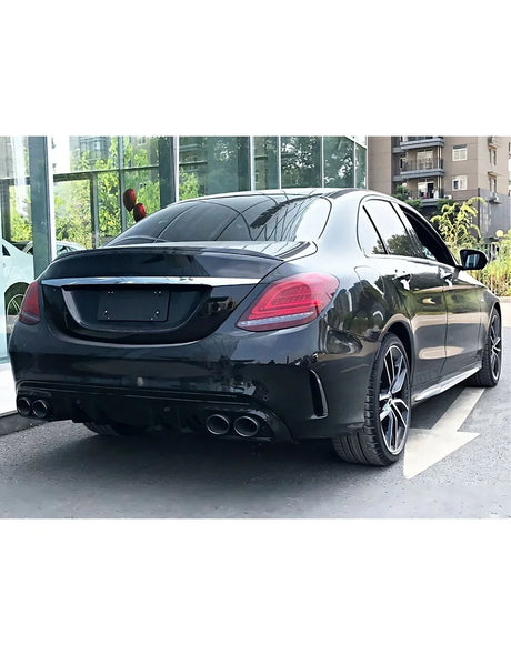 Mercedes C W205 S205 2018-2021 Diffusore AMG Line Look C43 - autorivallo