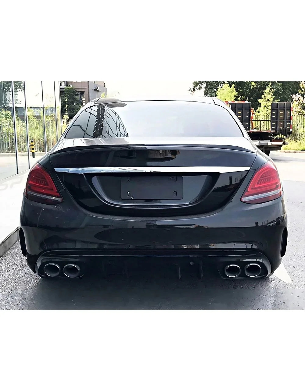 Mercedes C W205 S205 2014-2018 Diffusore AMG Line Look C43 - autorivallo