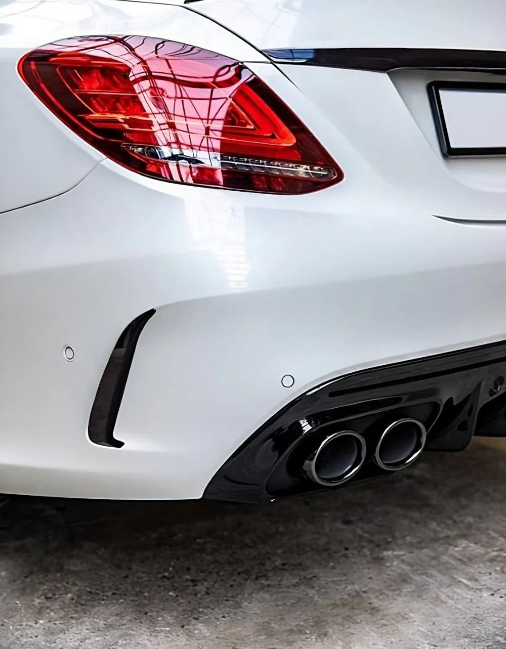 Mercedes C W205 S205 2018-2021 Diffusore AMG Line Look C43 - autorivallo