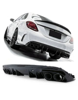 Mercedes C W205 S205 2014-2018 Diffusore AMG Line Look C43 - autorivallo