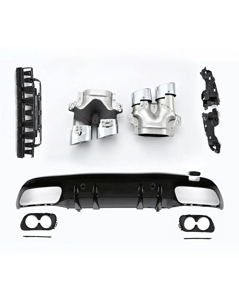 Mercedes C W205 S205 2014-2018 Diffusore AMG Line Look C43 - autorivallo