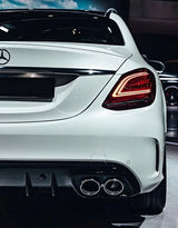 Mercedes C W205 S205 2014-2018 Diffusore AMG Line Look C43 - autorivallo
