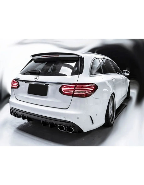 Mercedes C W205 S205 2014-2018 Diffusore AMG Line Look C43 - autorivallo
