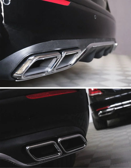 Mercedes Classe C W205 Diffusore AMG Look C63 Doppia Uscita - autorivallo