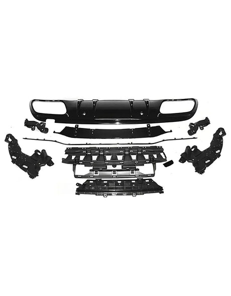 Mercedes C W205 S205 2018-2021 Diffusore AMG Line C63S Look - autorivallo