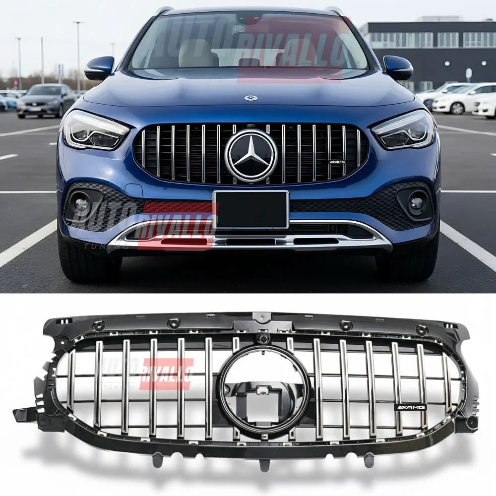Mercedes GLA H247 2020-2023 Griglia Anteriore GTR AMG Look - autorivallo