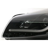 Opel Insignia A 2008-2013 Fari Anteriori LED Neri Lightube - autorivallo