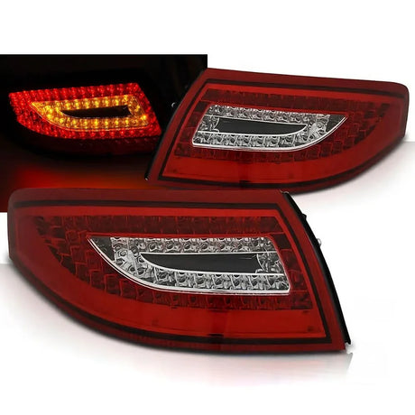Porsche 911 996 1997-2006 Fari Fanali Posteriori LED Rosso - autorivallo