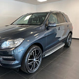 Mercedes M ML W166 2011-2015 Pedane Laterali in Alluminio - autorivallo