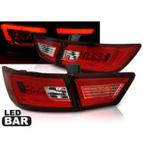 Renault Clio IV 2012-2016 Fanali Posteriori a LED Lightbar - autorivallo