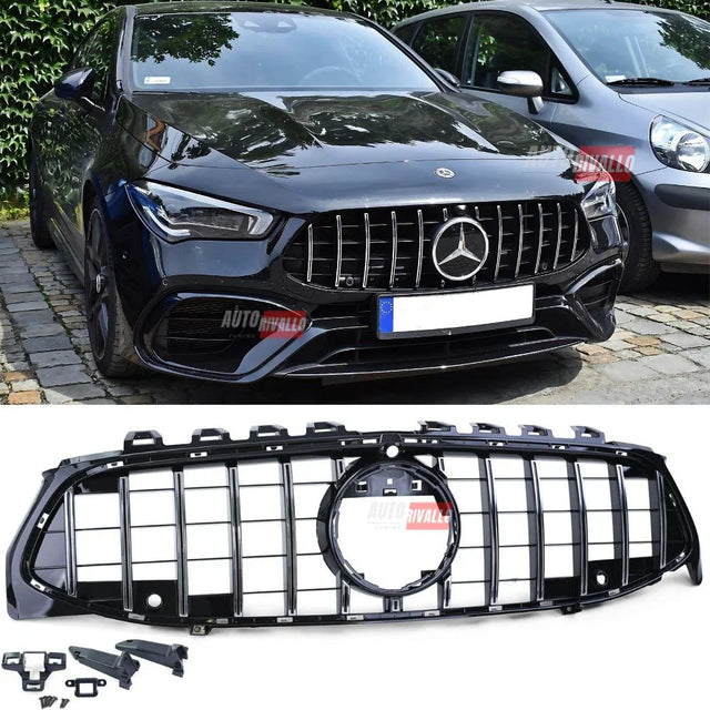 Mercedes CLA C118 X118 2019-2022 Griglia Radiatore AMG Look - autorivallo