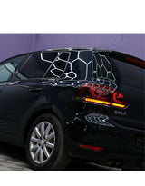 VW Golf 6 2008-2012 Fanali Posteriori LED Frecce Dinamiche SEQ - autorivallo