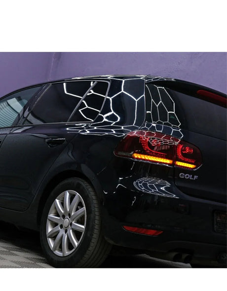 VW Golf 6 2008-2012 Fanali Posteriori LED Frecce Dinamiche SEQ - autorivallo