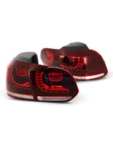 VW Golf 6 08-12 Fanali Posteriori LED R20 Frecce Dinamiche - autorivallo