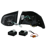 VW Golf 6 2008-2012 Fanali Posteriori Stop LED Rosso Chiaro - autorivallo