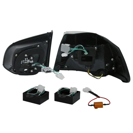 VW Golf 6 2008-2012 Fanali Posteriori Stop LED Rosso Chiaro - autorivallo